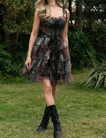 Rochie scurta SHEIN, mix culori