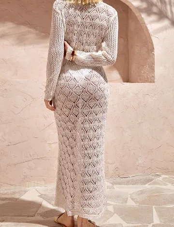 Rochie de plaja SHEIN, alb
