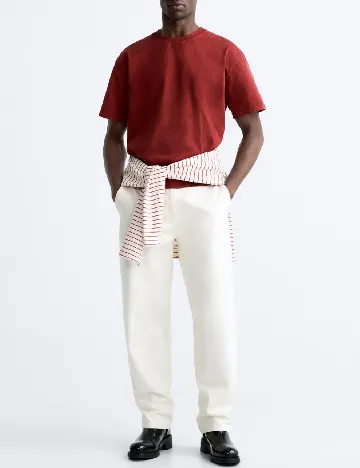 Tricou Zara, rosu