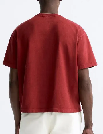 Tricou Zara, rosu