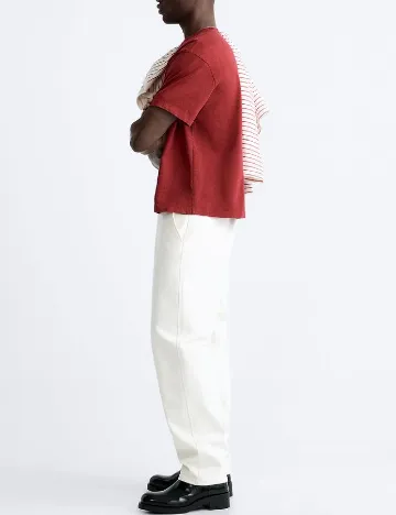Tricou Zara, rosu