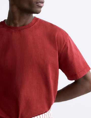 Tricou Zara, rosu