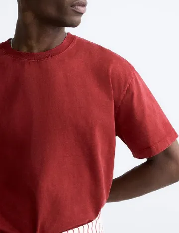 Tricou Zara, rosu
