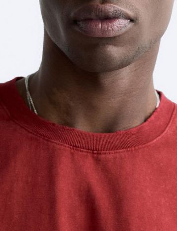 Tricou Zara, rosu