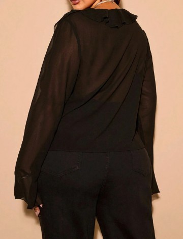 Bluza SHEIN CURVE, negru