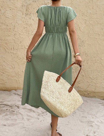 Rochie medie SHEIN, verde