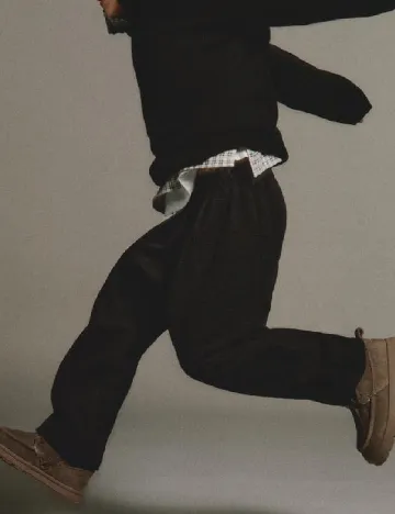 Pantaloni Zara, gri inchis