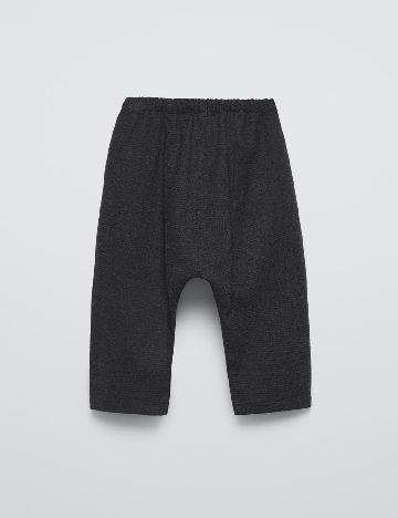 Pantaloni Zara, gri inchis