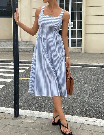 Rochie medie SHEIN, albastru