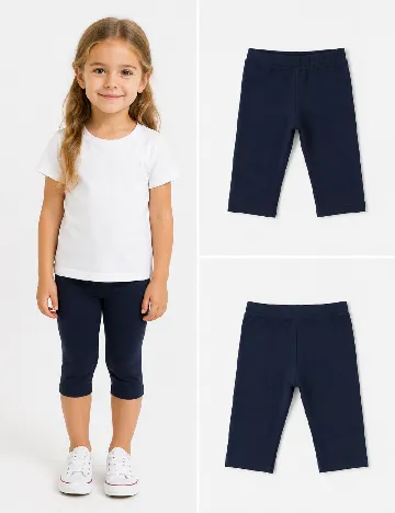 Colanti trei sferturi Zara, bleumarin