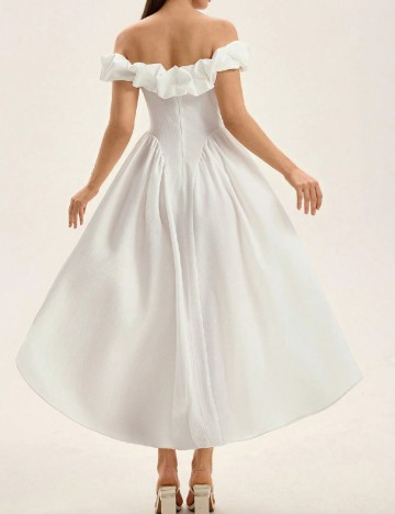 Rochie lunga SHEIN, alb