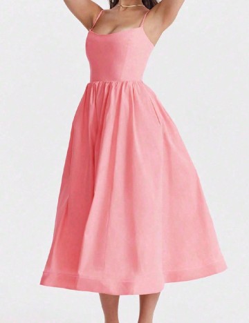 Rochie medie SHEIN, roz