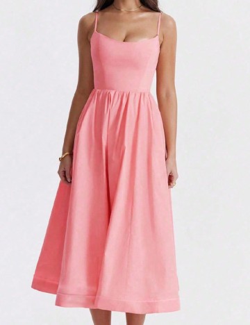 Rochie medie SHEIN, roz