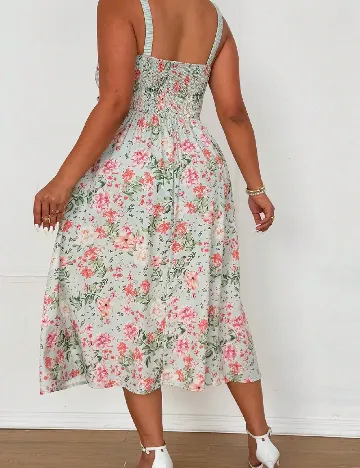 Rochie medie SHEIN CURVE, floral print