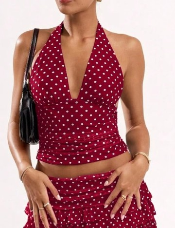 Top SHEIN, rosu