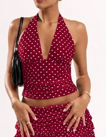 Top SHEIN, rosu