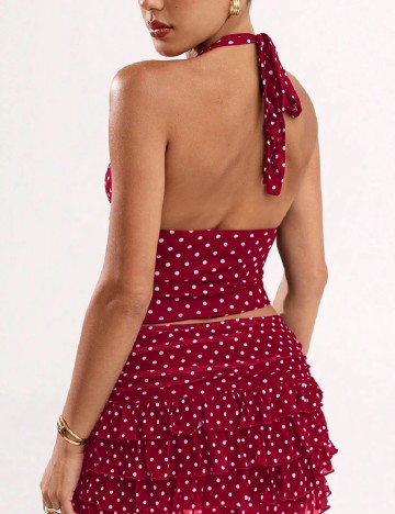 Top SHEIN, rosu