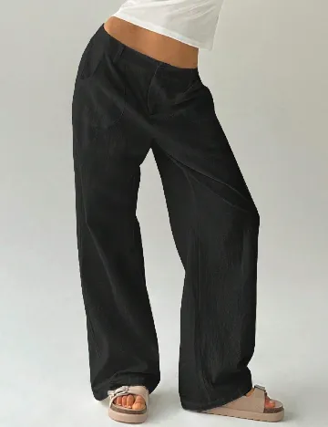 Pantaloni SHEIN CURVE, negru