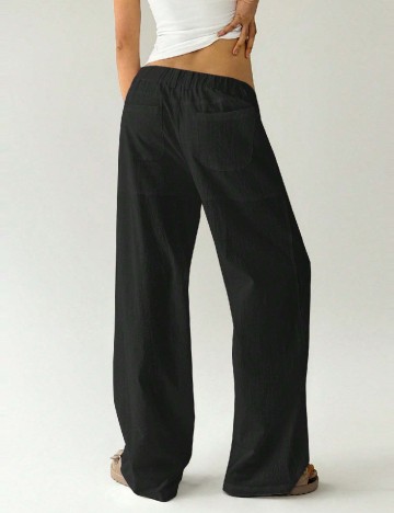 Pantaloni SHEIN CURVE, negru