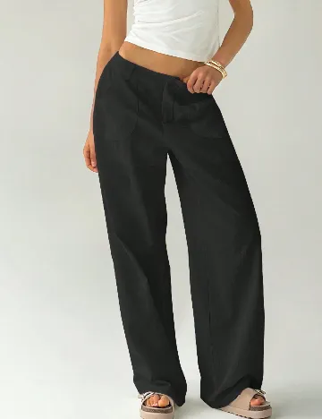 Pantaloni SHEIN CURVE, negru