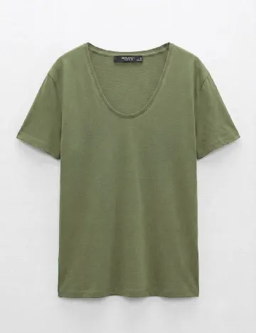 Tricou Zara, verde