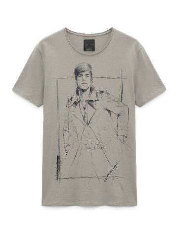 Tricou Zara, gri