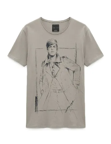 Tricou Zara, gri