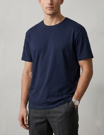 Tricou Zara, bleumarin