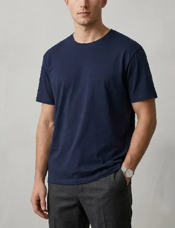 Tricou Zara, bleumarin