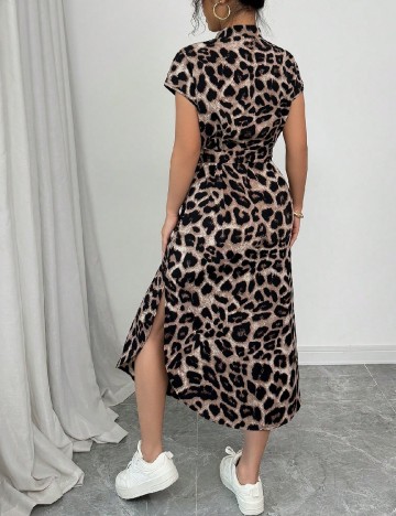 Rochie medie SHEIN, animal print