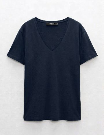 Tricou Zara, bleumarin