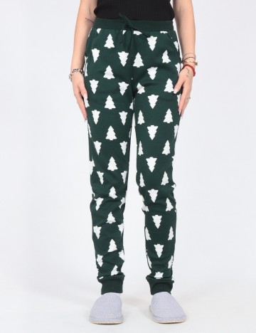 Pantaloni de pijama Tezenis, verde