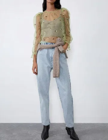 Bluza Zara, verde