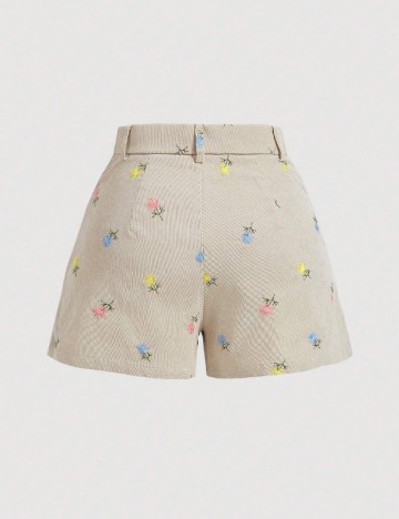 Pantaloni scurti SHEIN, crem