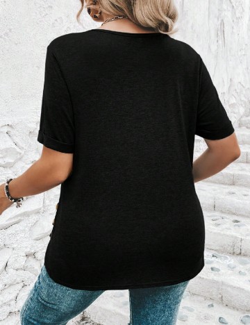 Tricou SHEIN CURVE, negru