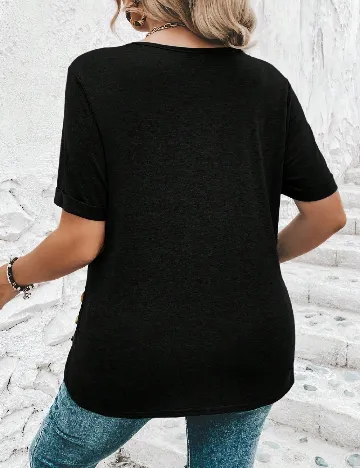 Tricou SHEIN CURVE, negru