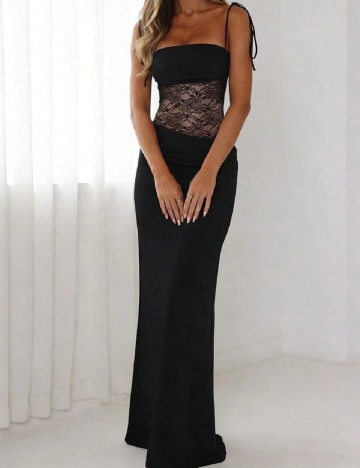Rochie lunga SHEIN, negru