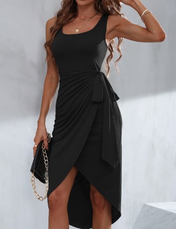 Rochie medie SHEIN, negr