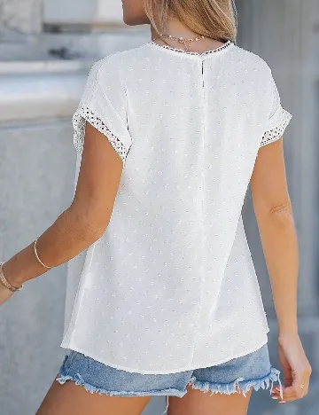 Bluza SHEIN, alb