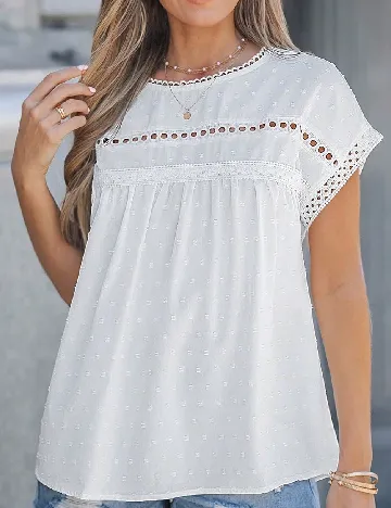 Bluza SHEIN, alb