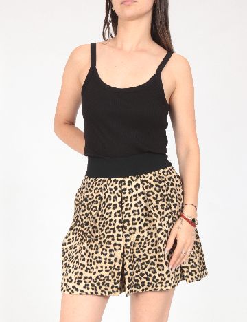 Pantaloni scurti Zara, animal print