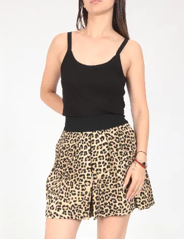 Pantaloni scurti Zara, animal print