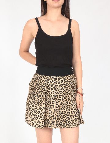 Pantaloni scurti Zara, animal print