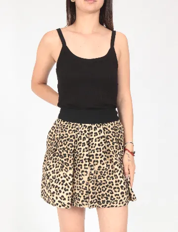 Pantaloni scurti Zara, animal print