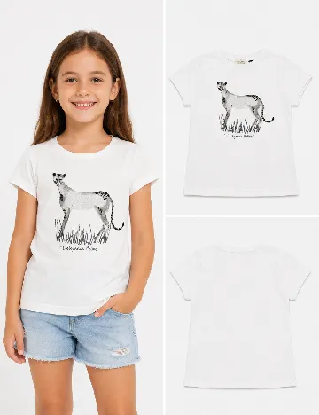 Tricou Zara, alb