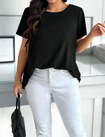 Bluza SHEIN CURVE, negru