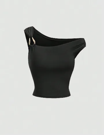 Top SHEIN, negru