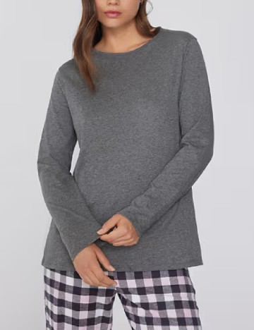Bluza de pijama Tezenis, gri