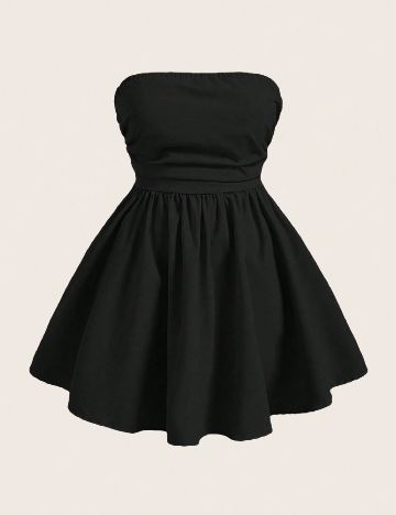 Rochie scurta SHEIN CURVE, negru