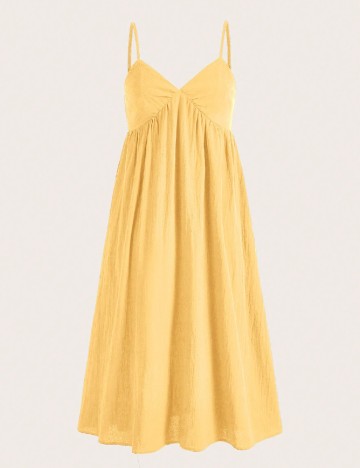 Rochie medie SHEIN, galben